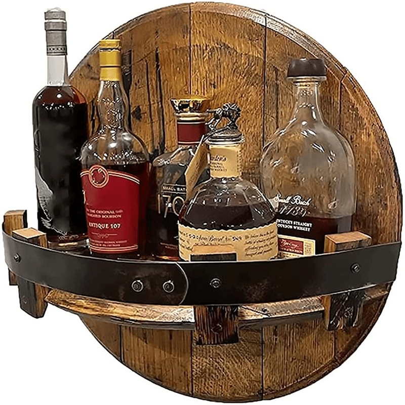 Hot Sale 50% OFF - Bourbon Whiskey Barrel Shelf