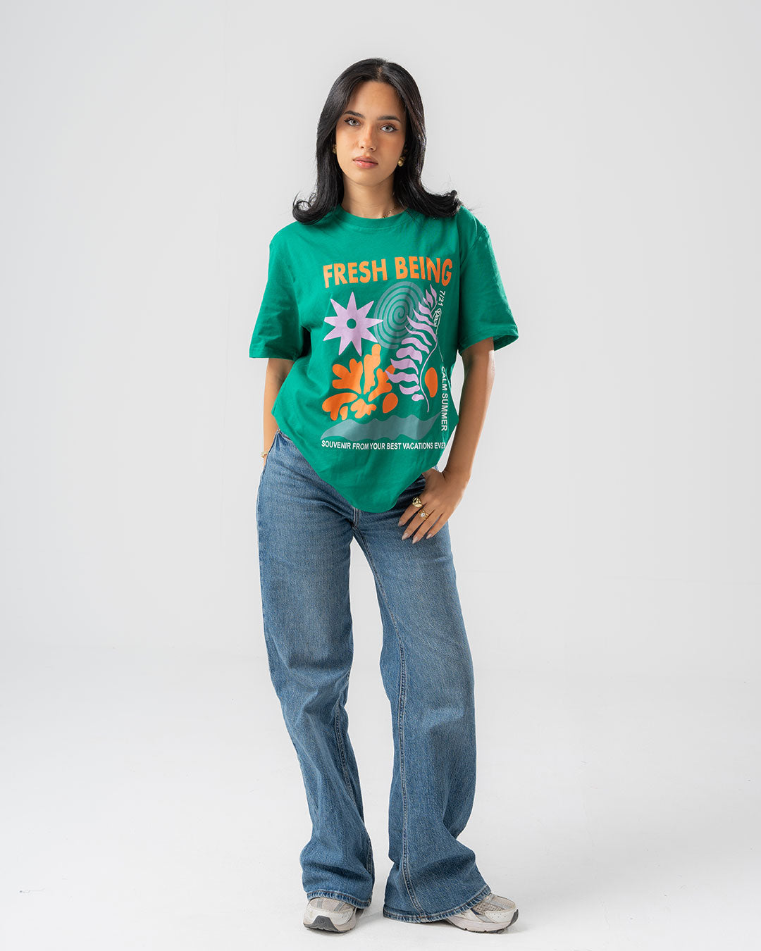 Women's Printed Short Sleeve T-shirt