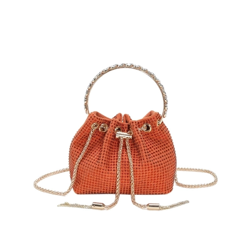 Women's All Seasons Rhinestone Classic Style Evening Bag