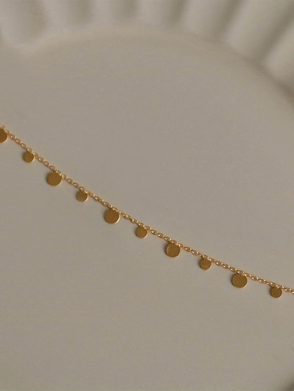 Minimalist Round Stainless Steel Necklace