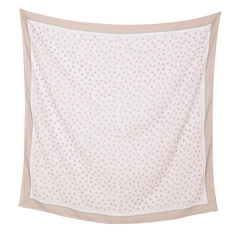 Women's Sweet Flower Polyester Kerchief