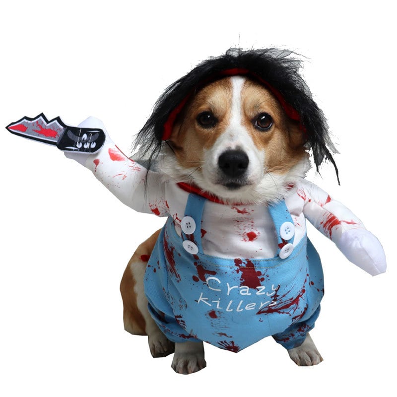 Deadly Doll Costume Pet Clothes