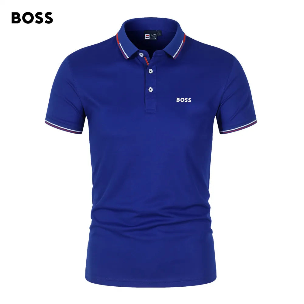 BOSS Men-s plus size polo shirt