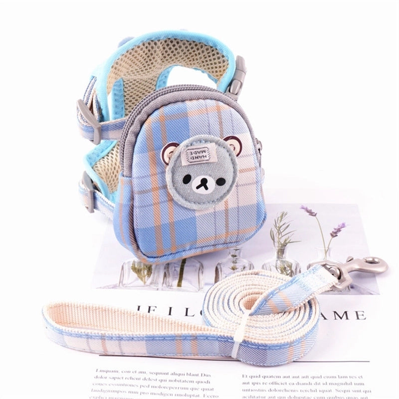 Minimalist Classic Style Polyester Color Block Leash