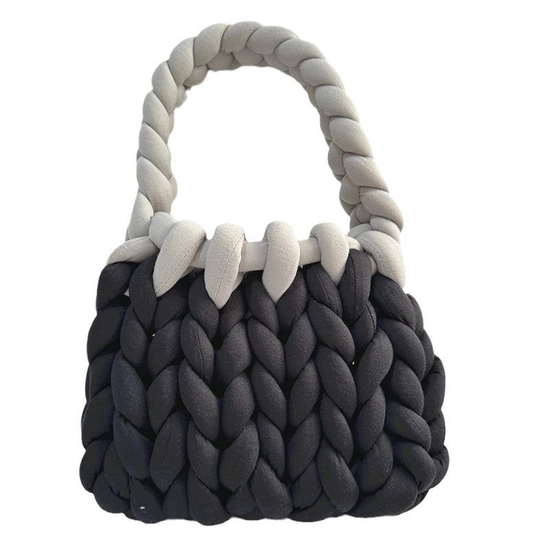 Women's Polyester Color Block Elegant Classic Style Square Open Handbag