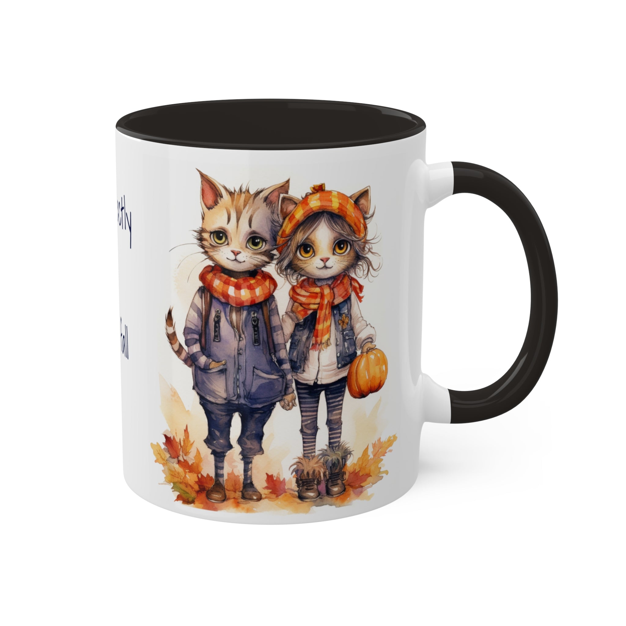 Charlie & Piper Cozy Fall Kitties Mug