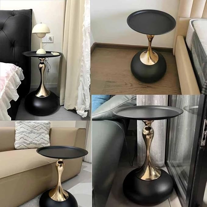 Sofa Side Round Table. Metal Round Table