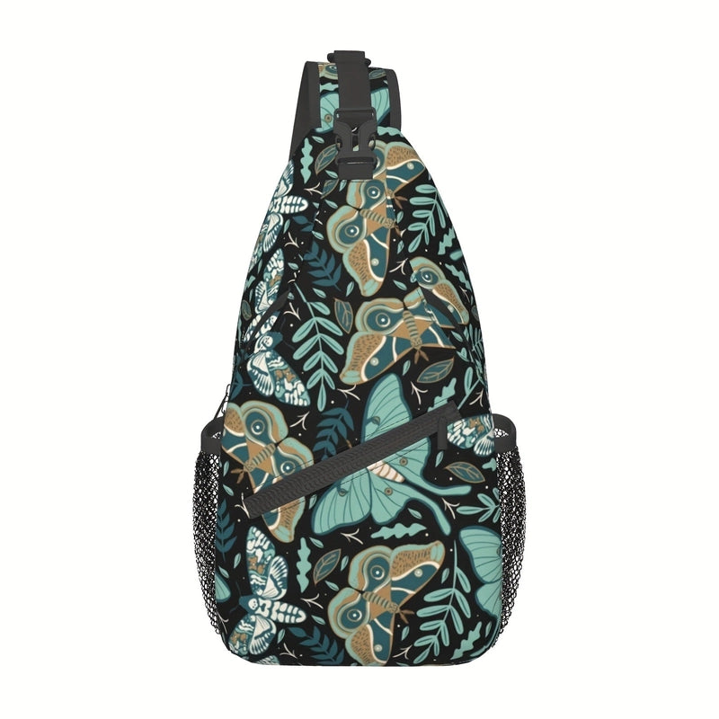 Football Chest Bag Basketball Rugby Baseball Sports Mushroom Chrysanthemum Boys And Girls Adult Shoulder Messenger Bag