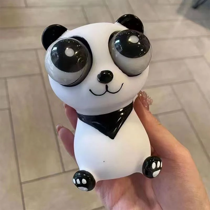 BIG EYES PANDA STRESS RELIEF SQUEEZE TOY SLOW REBOUND