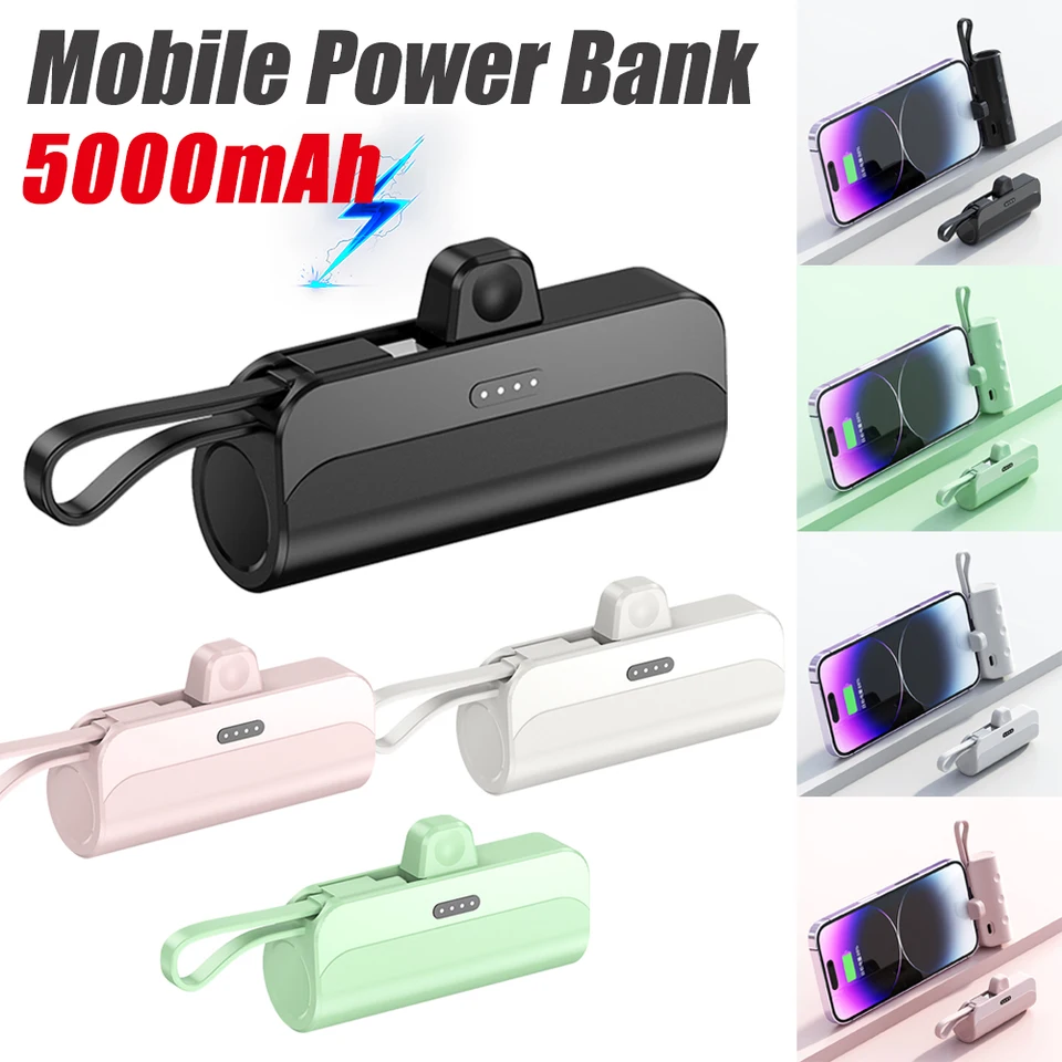 Power Bank 10000mAh Portable Charger Fast Charge Phone Spare External Battery Mini PoverBank For iPhone16 Xiaomi Samsung Huawei