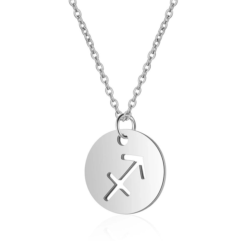 Minimalist Constellation 201 Stainless Steel 18K Gold Plated Polishing Pendant Necklace