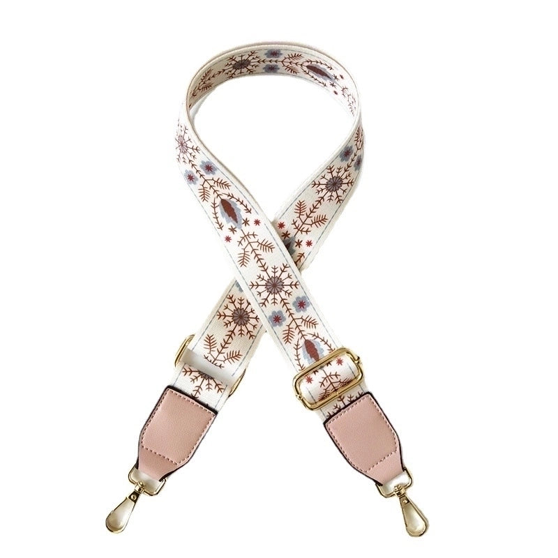 Polyester Cotton Flower Bag Strap