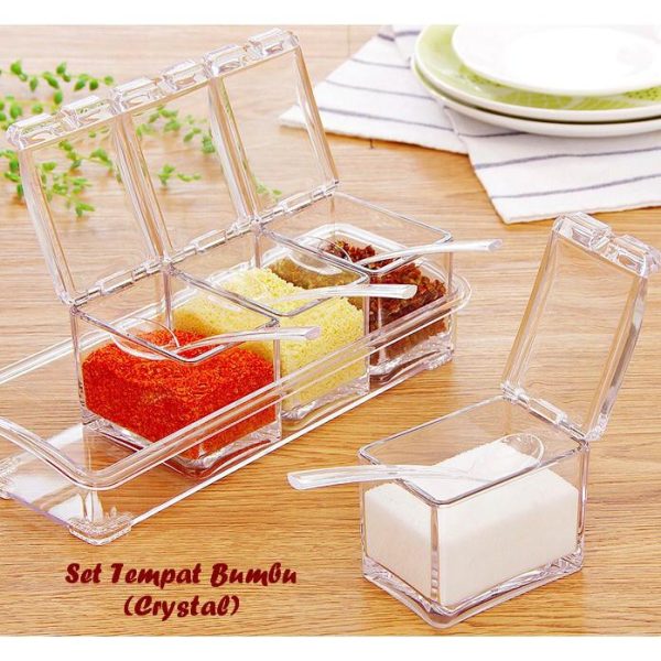 Crystal Seasoning Spice box 4 pcs