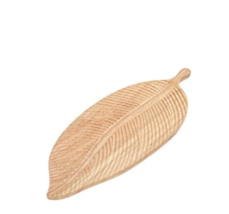 Pastoral Plant Wood Plate 1 Piece