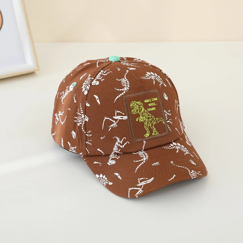 Boy's Minimalist Classic Style Color Block Embroidery Baseball Cap