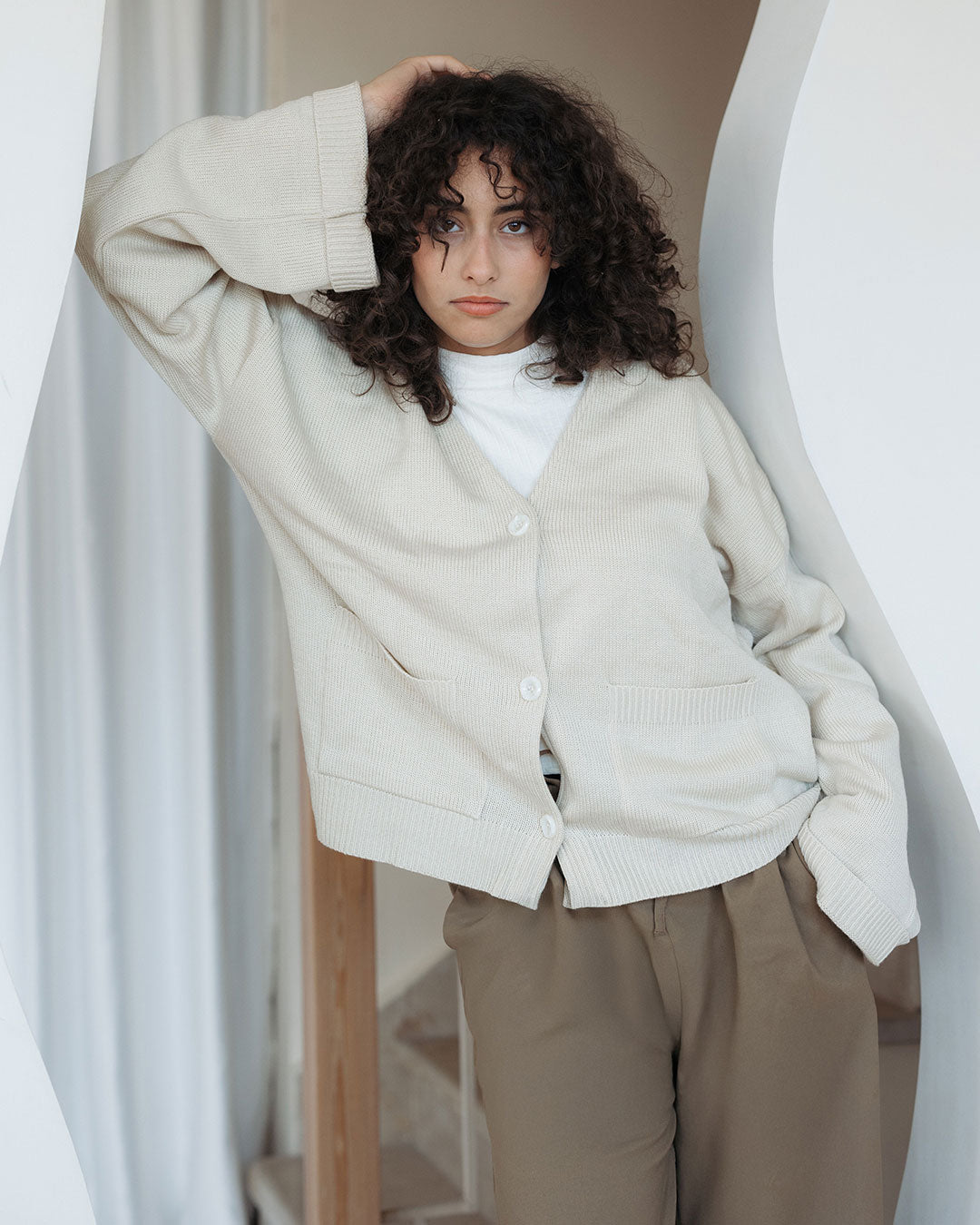 Women Knitted Cardigan