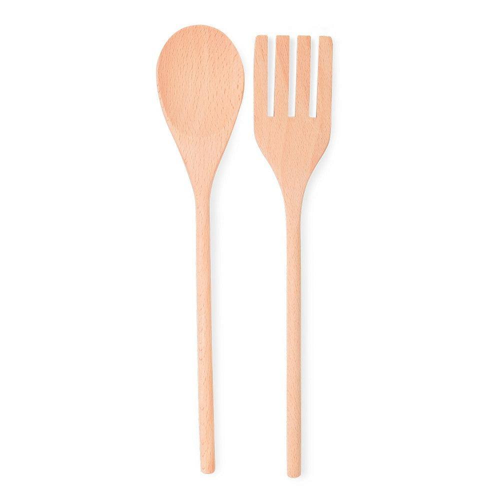 Tsuno Beechwood Salad Spoon & Fork Set