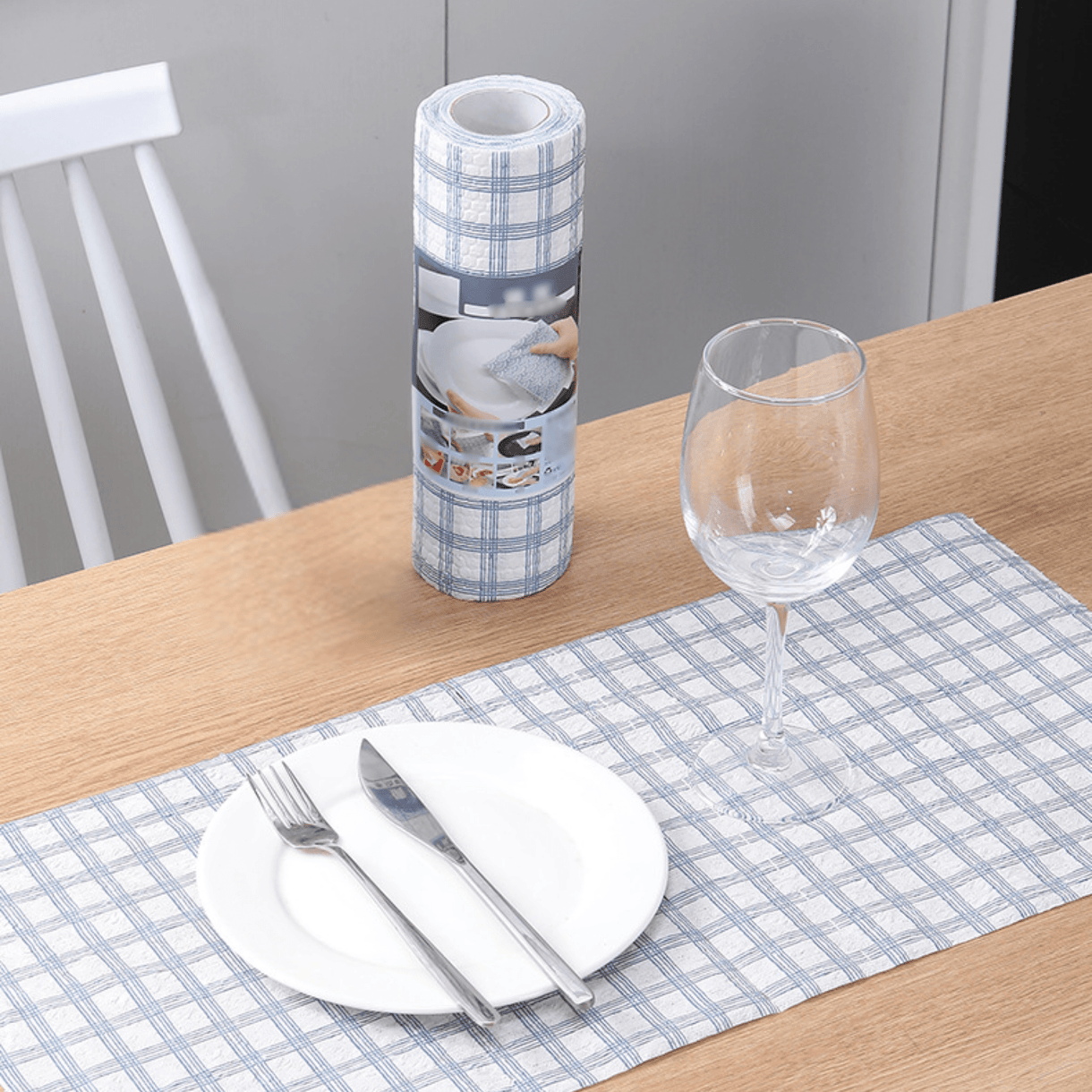 Multi-Purpose 40-Pieces Disposable Kitchen Dishwashing Cloth (30x30cm)