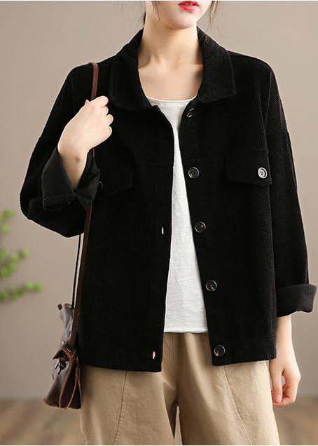 Women Orange Fashion Clothes Wardrobes Lapel Button Down jackets