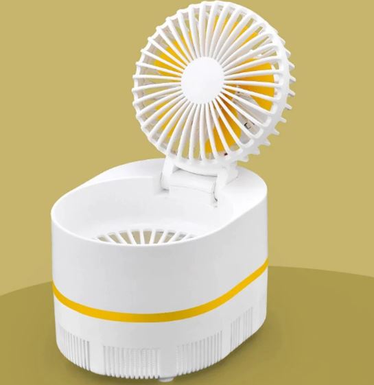 3 In1 Mosquito Zapper & Desk Mini Fan & Night Light