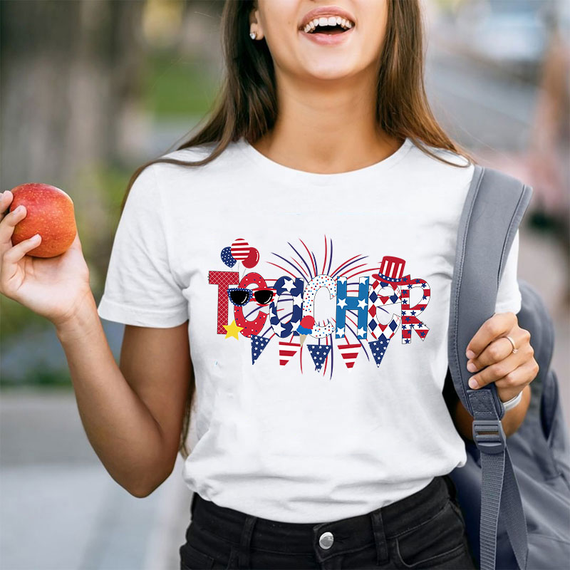 Celebration Teacher Letter T-Shirt