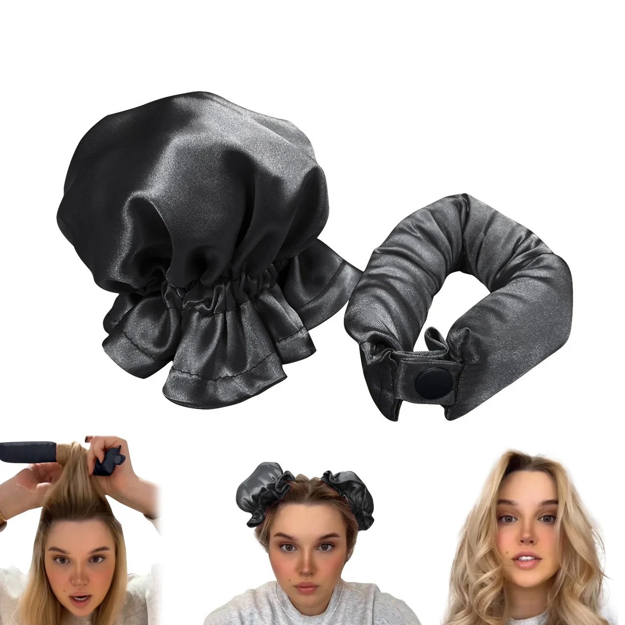 🔥Big Sales - Buy 1 get 1 free🔥 Satin Heatless Curling Set