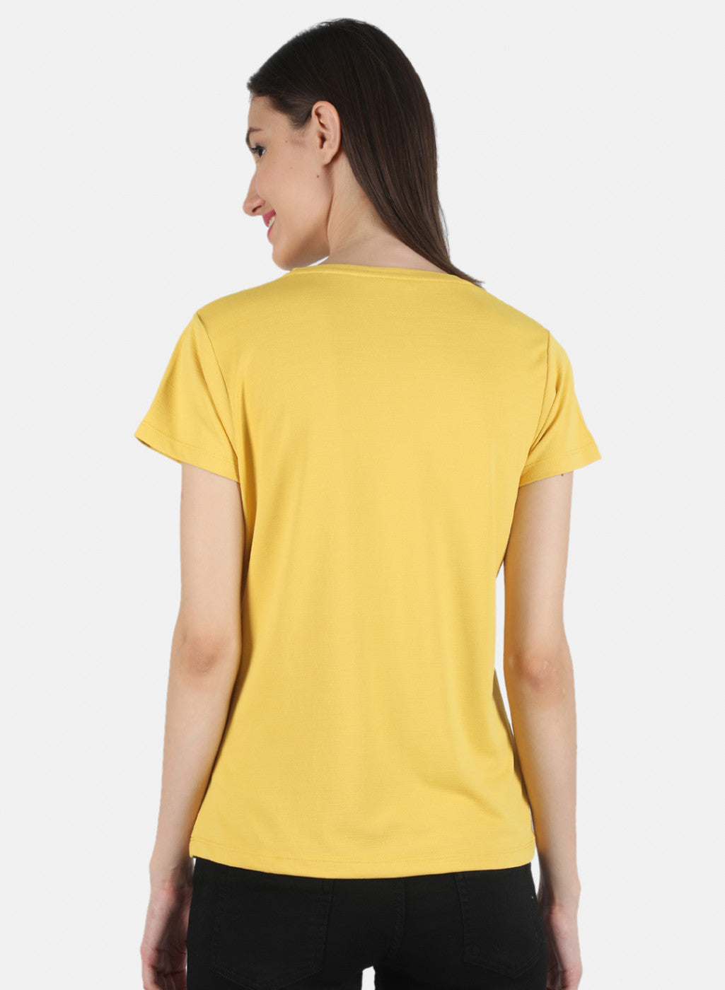 Women Mustard Printed Top