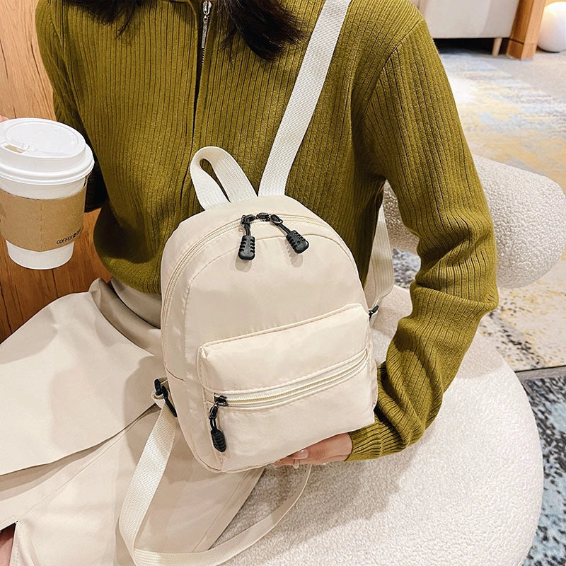 Classic Nylon Backpack 2021women Bags Women's Backpack Korean Fashion Student Schoolbag