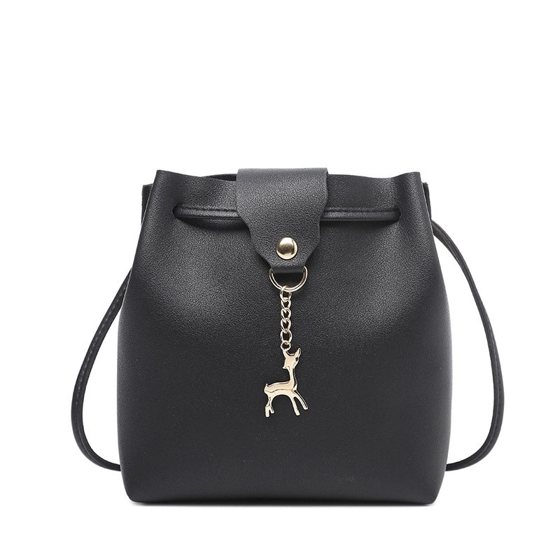 Fashion Small One Piece Solid Color Geometric Shape Shoulder Bag