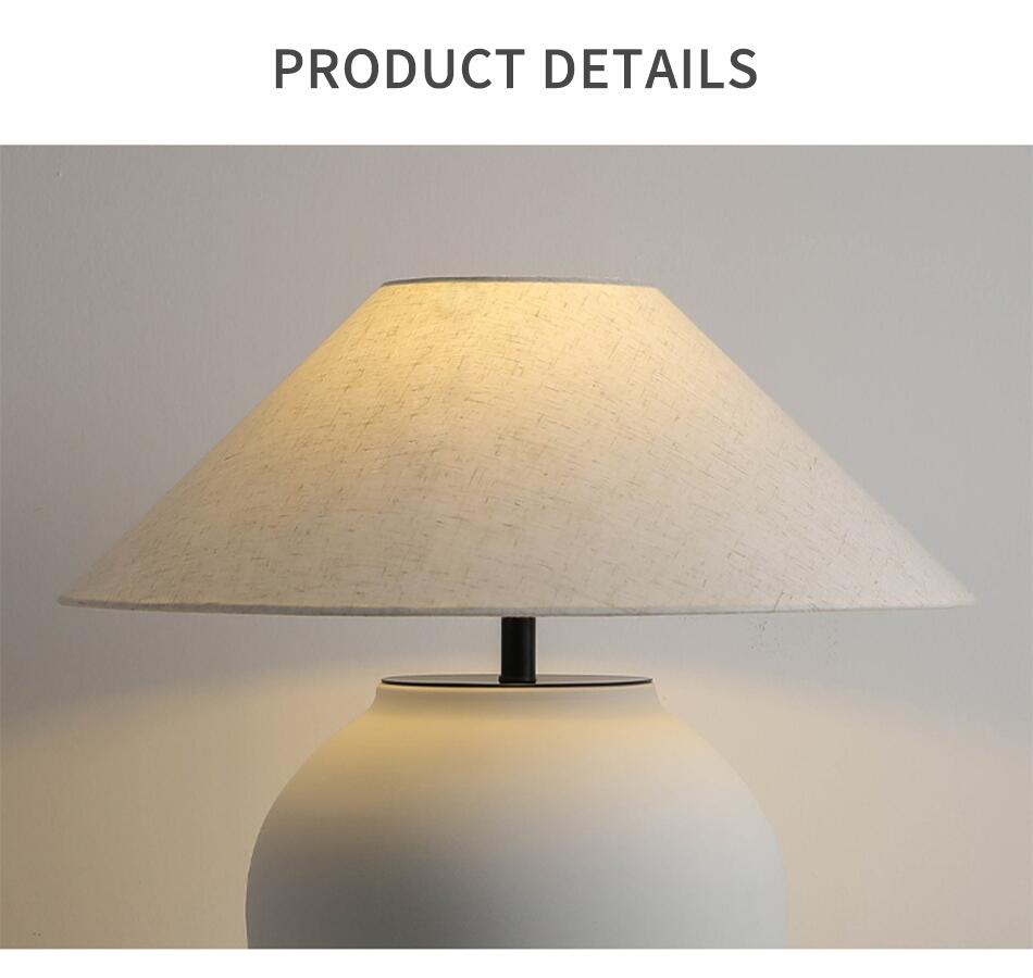 Quorra Ceramic Clay Lamp