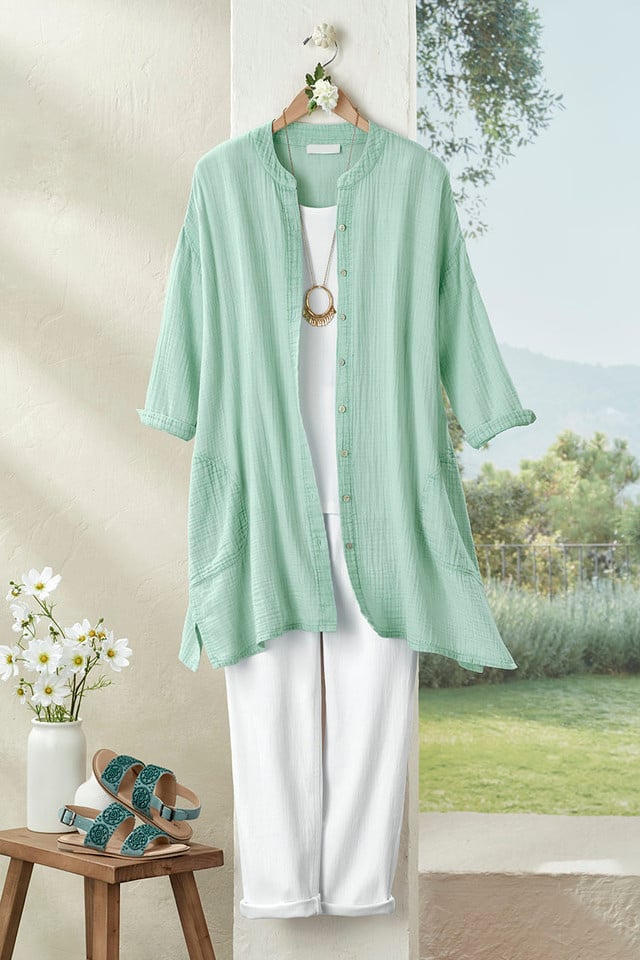 Summer Breeze Oversized Jacket