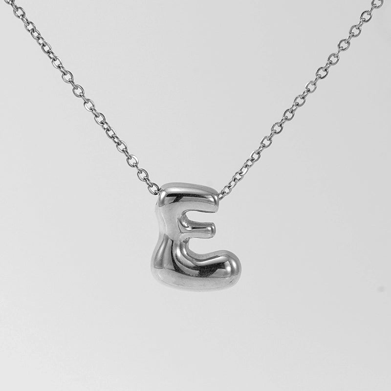 Basic Classic Style Letter 304 Stainless Steel 18K Gold Plated Plating Pendant Necklace