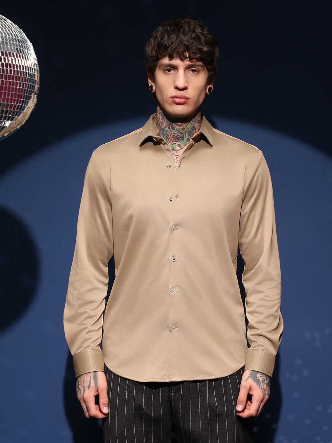 Solid Relaxed Shirt