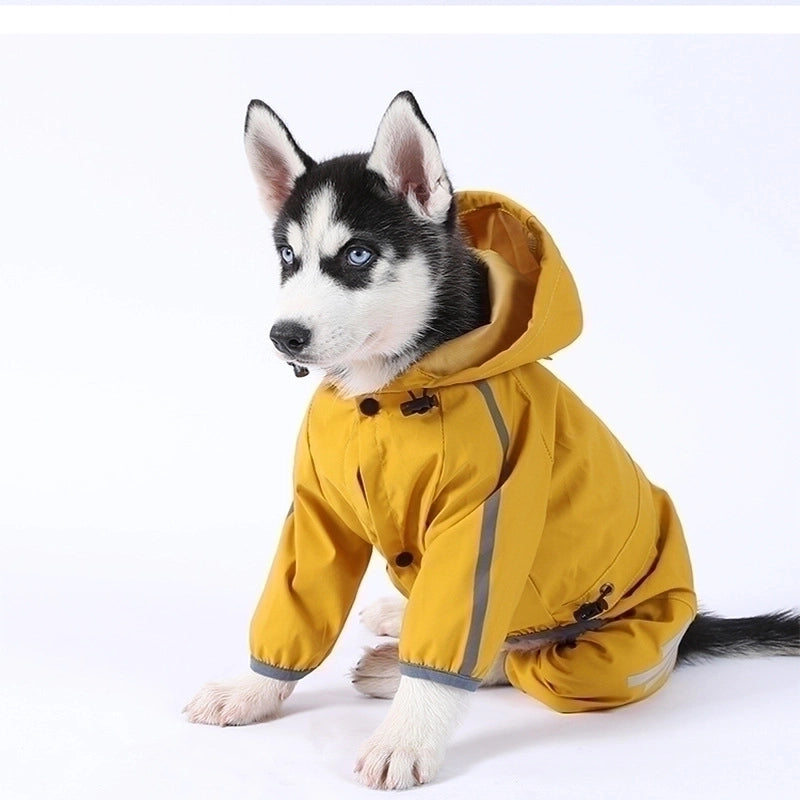 New Pullable Large. Medium And Small Dog Pet Rainy Day Out Clothes