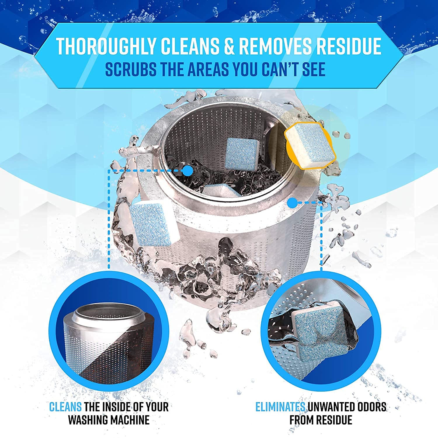 Washing Machine Cleaner. Washing Machin Cleaning Tablets