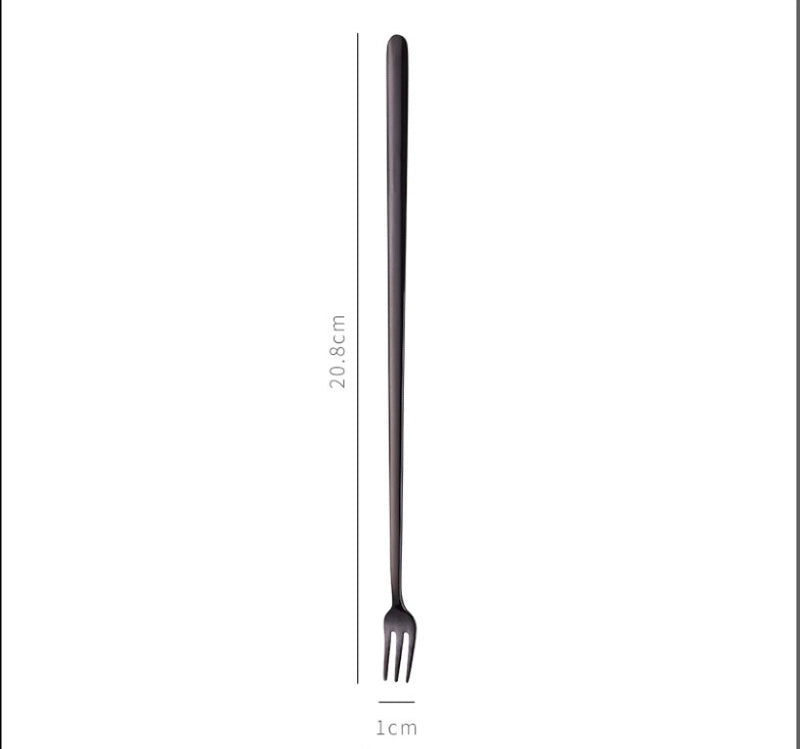 Fashion Solid Color Stainless Steel Tableware 1 Piece