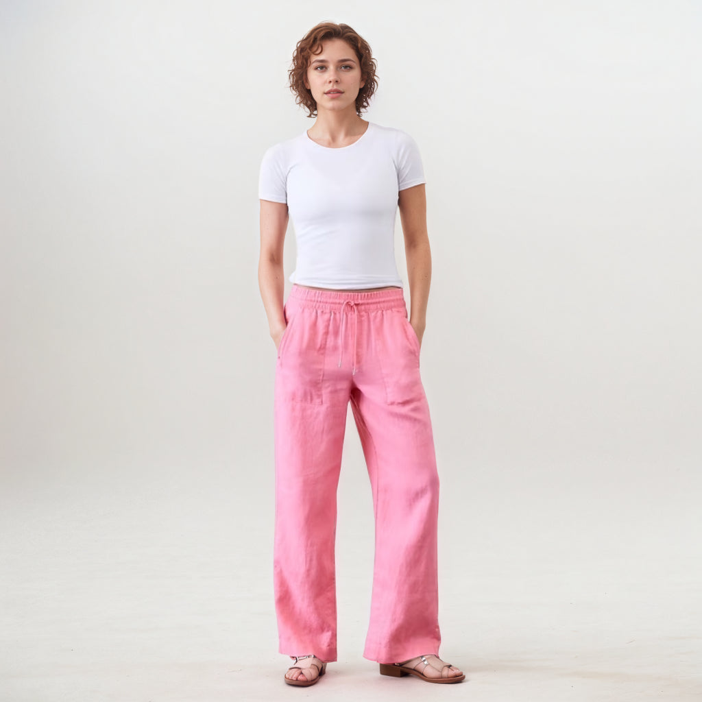 Retreat Linen High Rise Pant