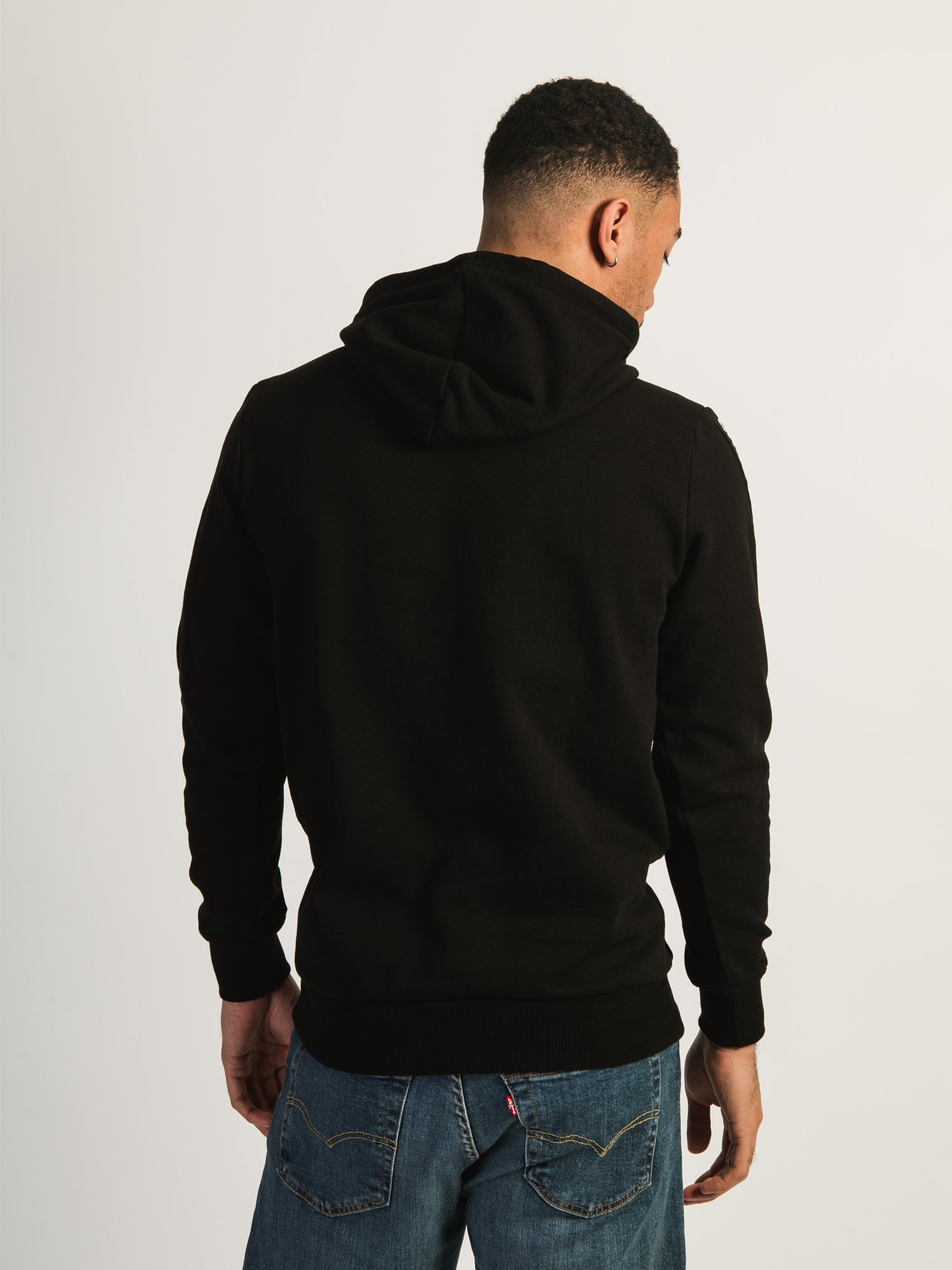 CROOKS & CASTLES JACQ TAPE PULLOVER HOODIE