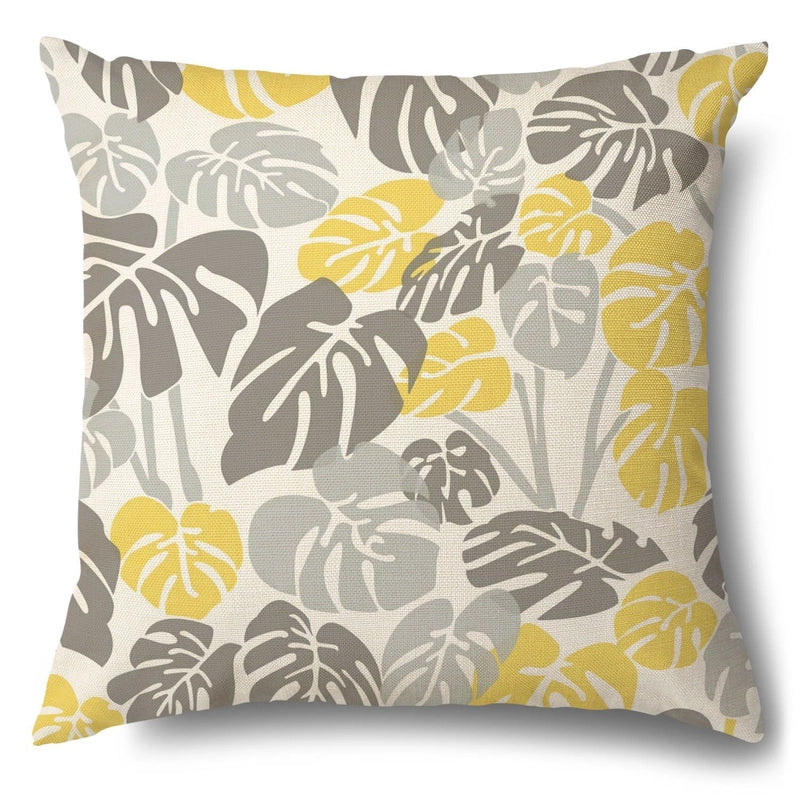 Pastoral Sunflower Linen Pillow Cases