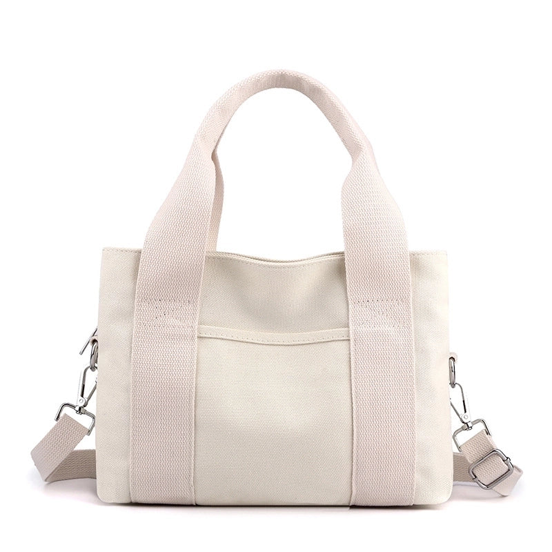 Women's Medium All Seasons Canvas Vintage Style Handbag Tote Bag