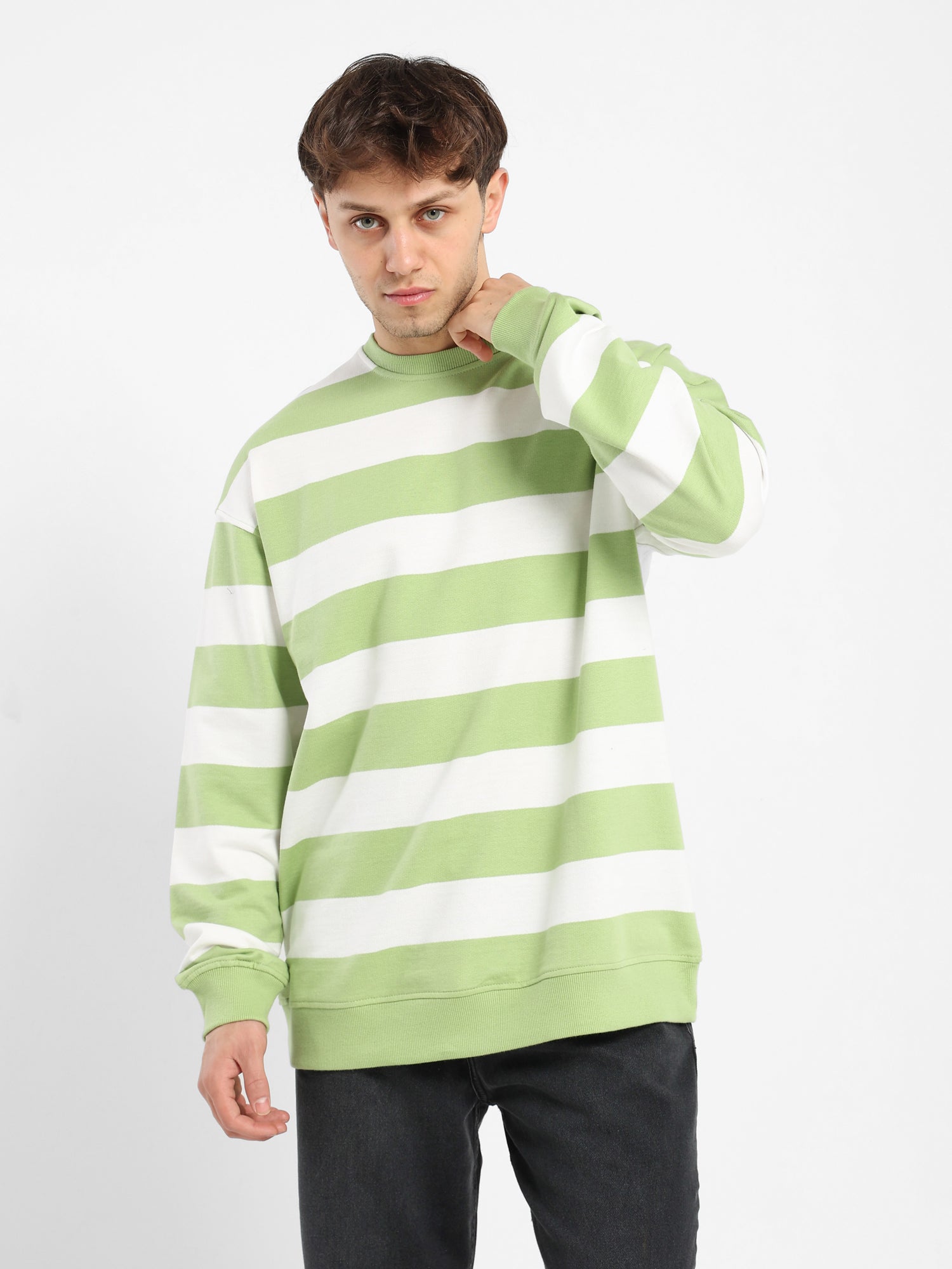 Casual Short-Sleeve Sweatshirt