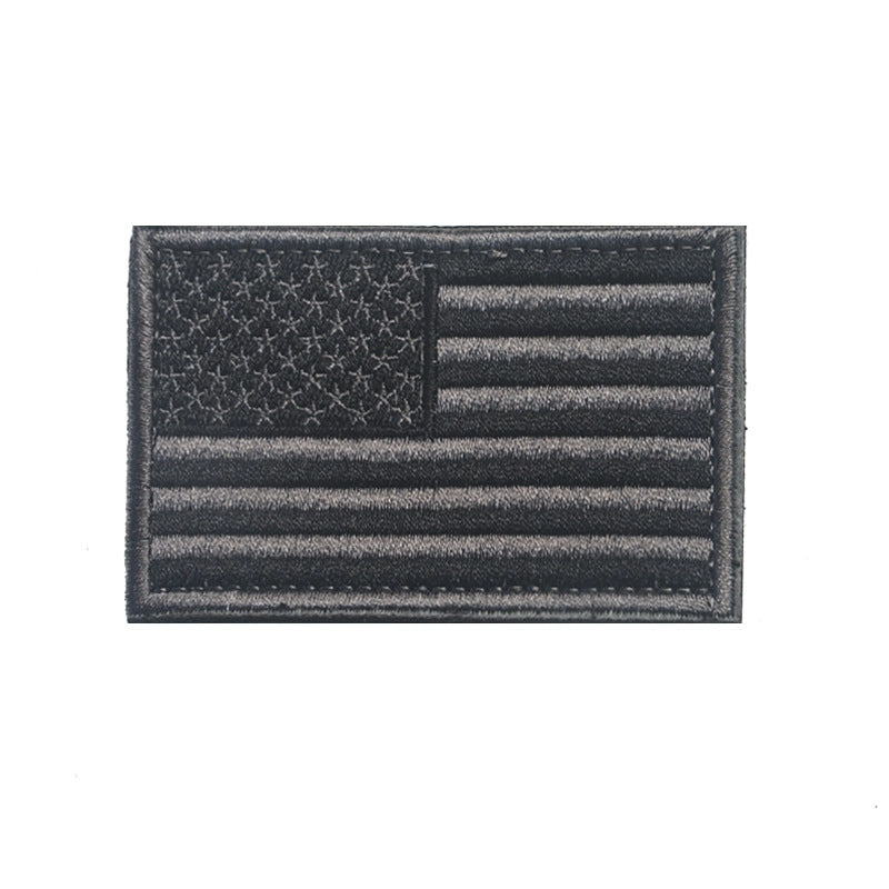 All Seasons Diagonal Cloth Woven Flag Bag Charms