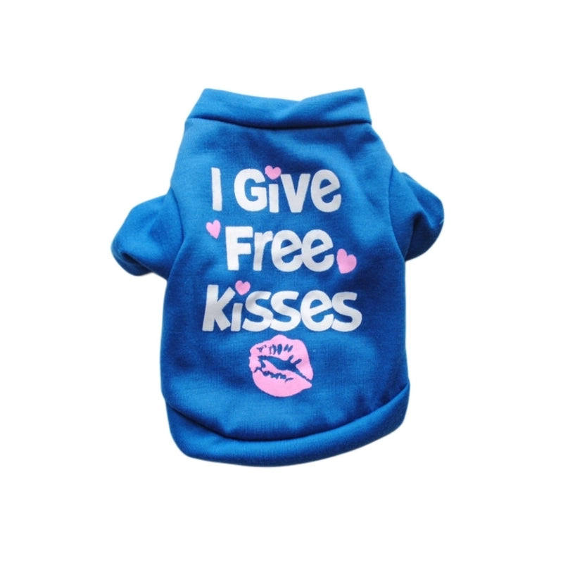 Sales Puppy Clothes Spring And Summer Short Sleeved T-shirt