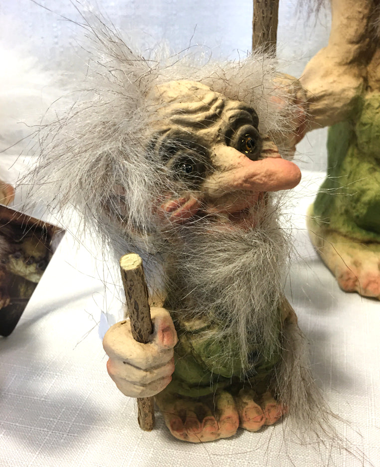 Old Troll with Walking Stick