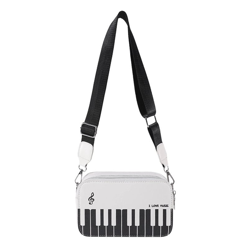 Women's Small Pu Leather Color Block Streetwear Magnetic Buckle Shoulder Bag