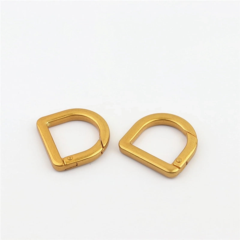 10 Pieces Zinc Alloy Solid Color Bag Hardware