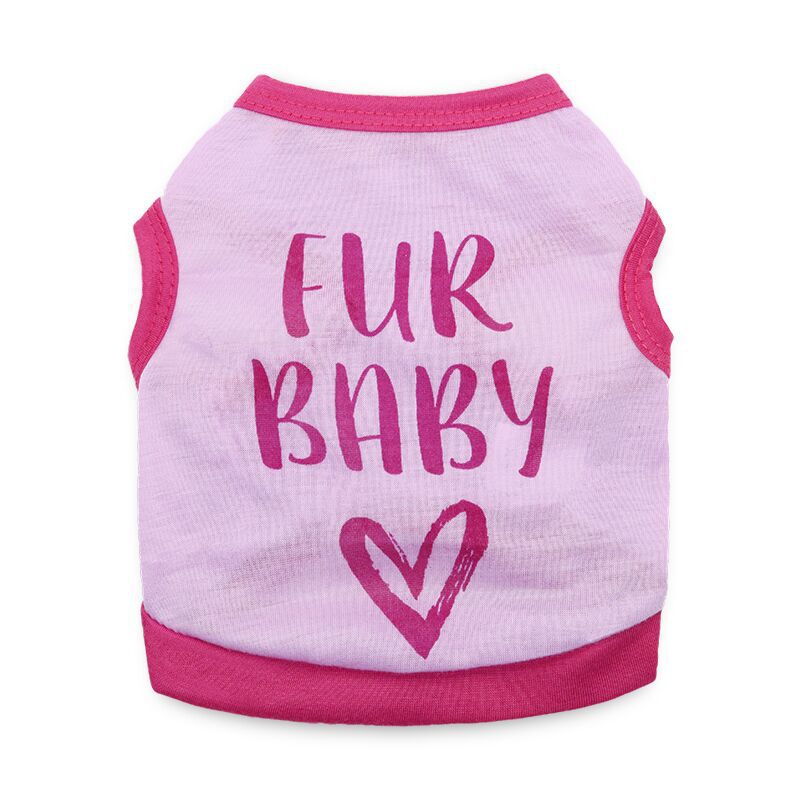 Fur Baby Printed Dog Cat Vest