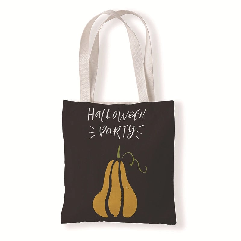 Unisex Minimalist Pumpkin Shopping Bags