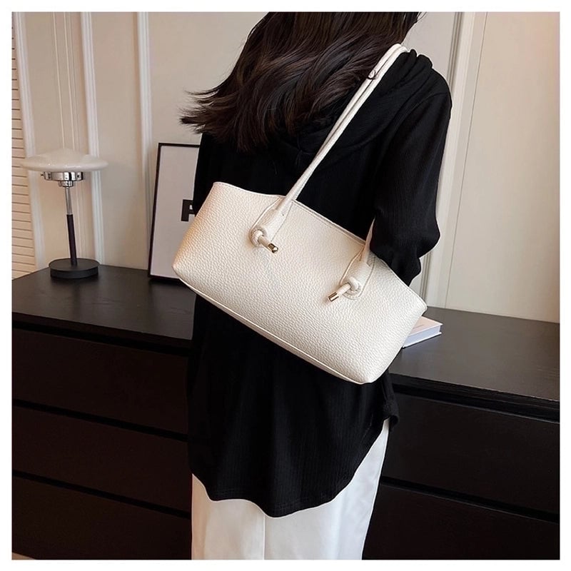 Women's Medium All Seasons Pu Leather Streetwear Shoulder Bag