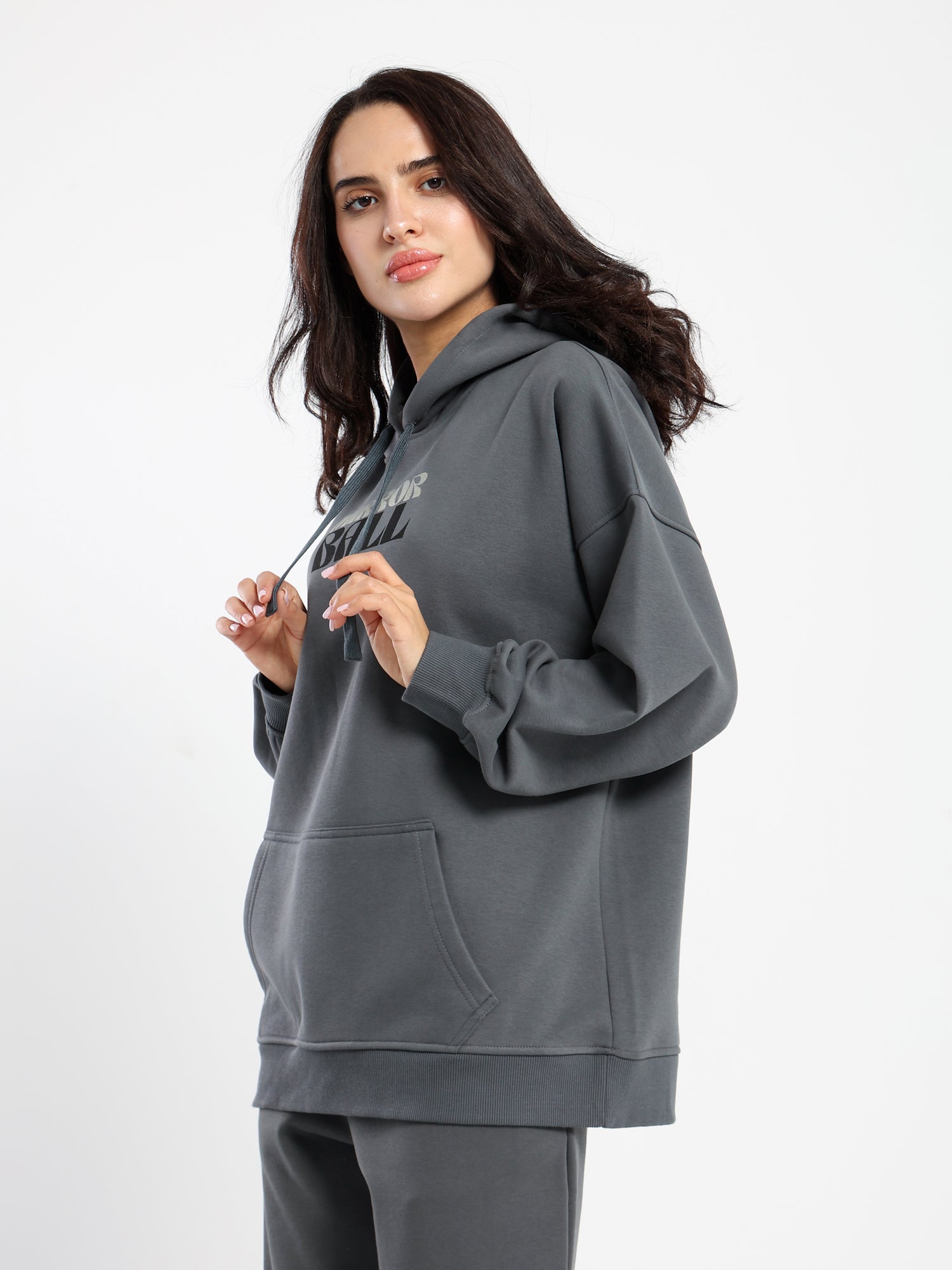 Casual Place Print Hoodie